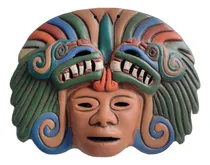 Comprar Máscara De Quetzalcóatl \u002F Artesanía Mexicana De Barro