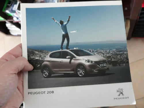 Folleto Peugeot 208  Colección En Español Impreso 