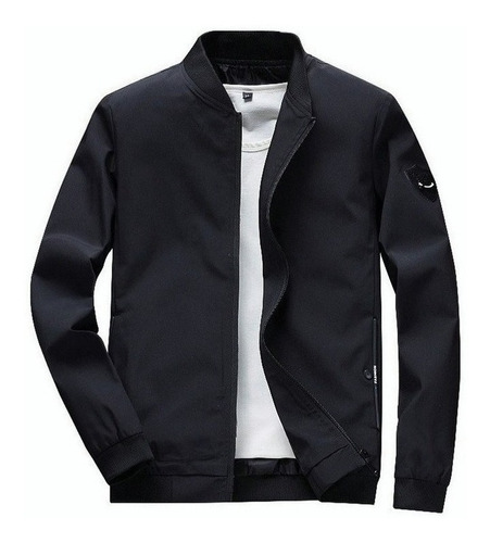 Chaqueta De Gabardina Casual Para Hombre