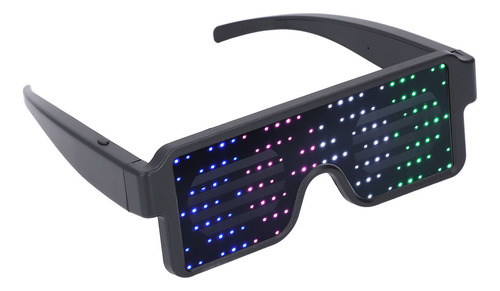 Óculos Luminosos Led Glowing Dynamic 4 Colorful Up Usb
