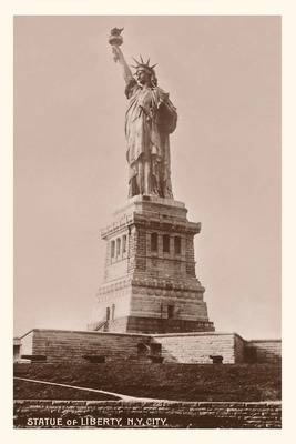 Libro Vintage Journal Statue Of Liberty, New York City - ...