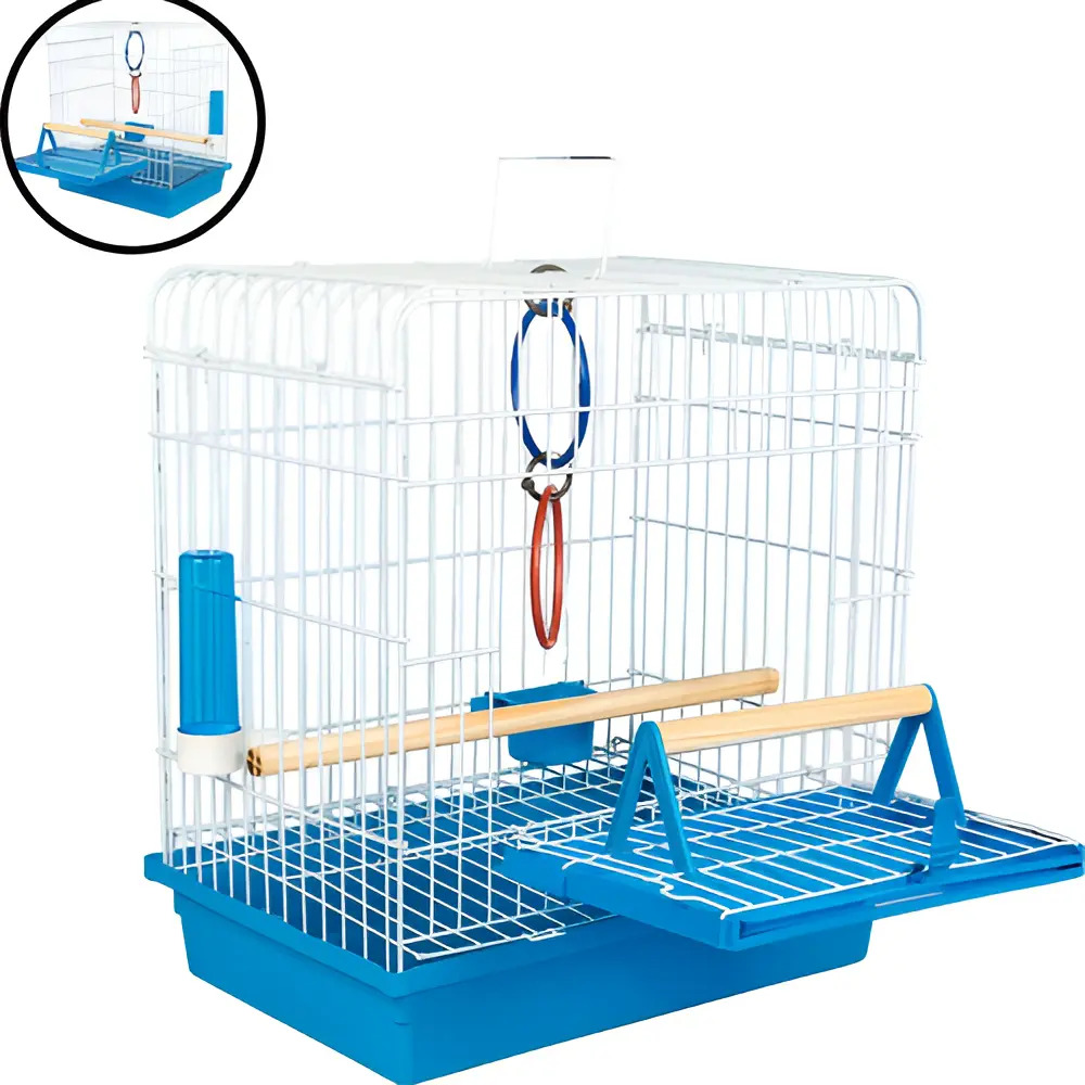 Jel Plast Gaiola, Calopsita, Confort, Jel, Plast, Para, Junior, Plast-lilás, Pássaros, Aves, Completa
