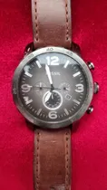 Comprar Reloj Fossil Modelo Chrono, Correa De Cuero, 3 Piñones