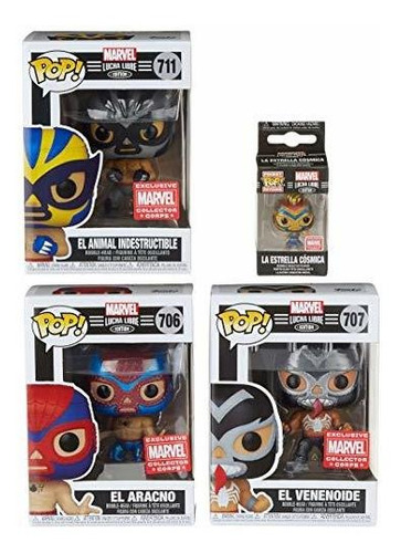 Funko Marvel Collector Corps Box: Marvel Luchadores Enero 20