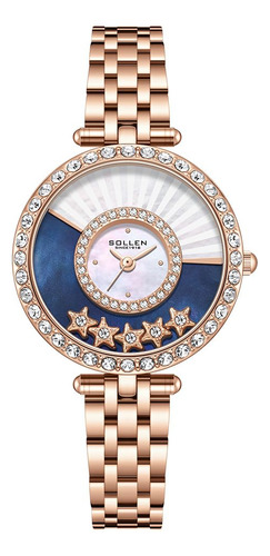 Sollen Reloj De Cuarzo Para Mujer, Relojes Analogicos De Cua