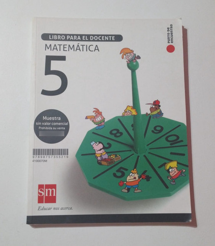 Libro Matematica 5 Para El Docente Editorial Sm - (83)