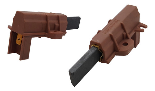 Imagen 3 de 7 de Carbones Para Motor Lavarropas Samsung 1904