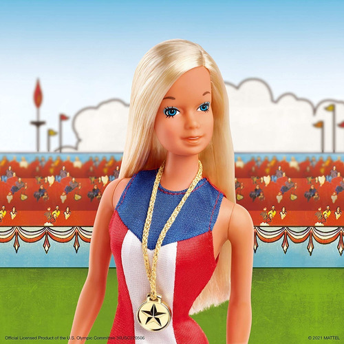 Imagem 2 de 7 de Barbie 1975 Gold Medal Doll Reproduction Molde Malibu 2021