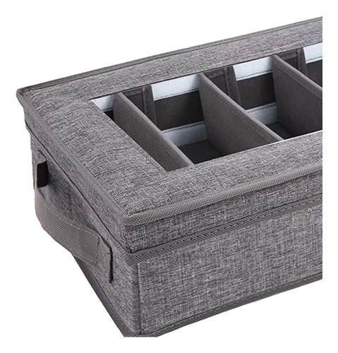 Caja De Almacenamiento De Cubiertos De 5 Compartimentos Con