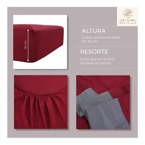 Drap-housse en flanelle « Calida-Colora »