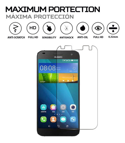 Protector Mica Pantalla Para Huawei Ascend G7