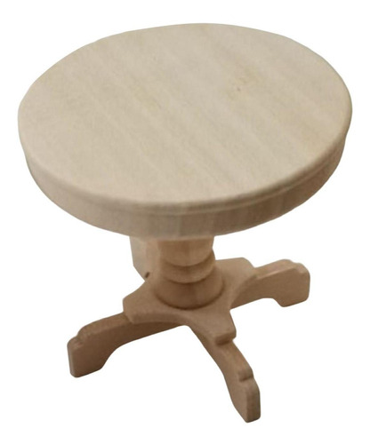 Juego De Muebles De Mesa De Madera Para Casa De Muñecas