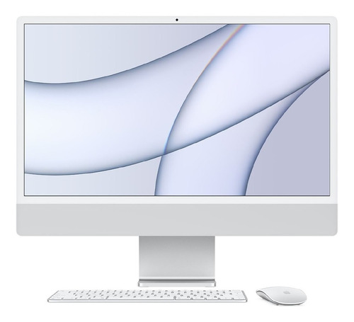 iMac Apple 24' M1 8c Cpu 7c Gpu 8g Ram 256g Ssd Macos Silver