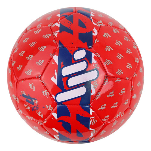Balón De Fútbol Cosido A Maquina N°4 Oka Pro 5.0 Color Rosa azul
