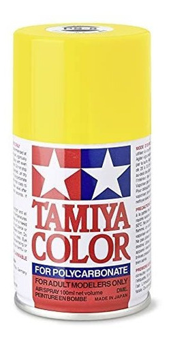 Pintura En Aerosol Amarilla Tamiya Ps-6, 100ml