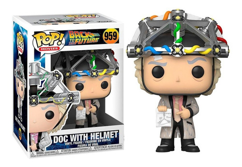 Funko Pop Volver Al Futuro Doc With Helmet