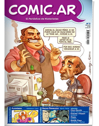 Comic.ar Revista 9 - Alcatena - Torres - Ibañez
