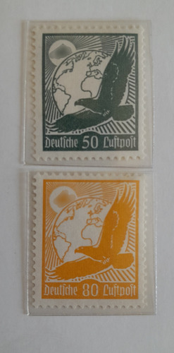 N°446. Imp Alemán. 1934. Aguila Y Globo Terrestre. Aereos (Usado)