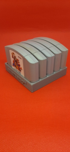 Organizador Stand Para 5 Catridges De Nintendo 64