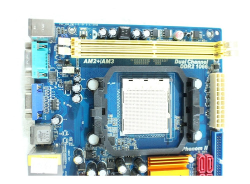 Placa Mae Am2 Ddr2 Asrock N68-s Oem E Cor Azul