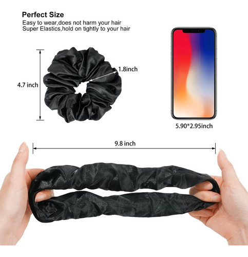 Scrunchies Para El Cabello, Ligas Para Cabello Niña 16