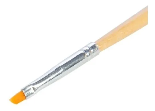 Heburn Pincel Angular Fibra Toray P/ Uñas Nail Art Cod 467