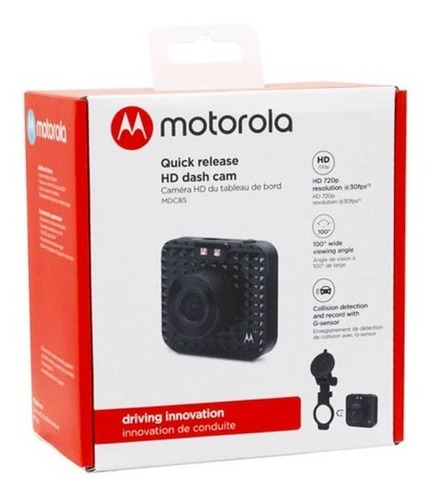 Cámara Para Auto Motorola Hd Dash Cam Mdc85