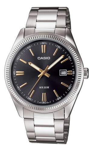 Reloj Casio Mtp1302d-1a2 Hombre Metal Wr50m Somos Tienda 