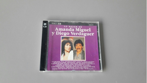 Disco Compacto Amanda Miguel & Diego Verdaguer