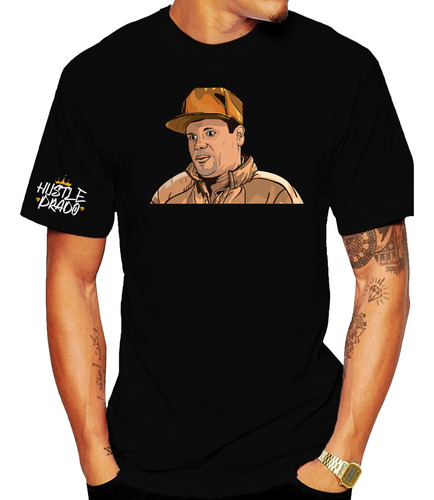 Playeras Hustle Prado El Chapo 701 #251