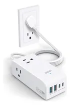Comprar Regleta De Enchufes Bseed 65w Usb C 7 En 1, Cable De Extensi