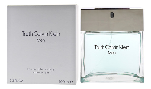 Truth De Calvin Klein Para Hombre, Spray Edt De 3.3 Onzas