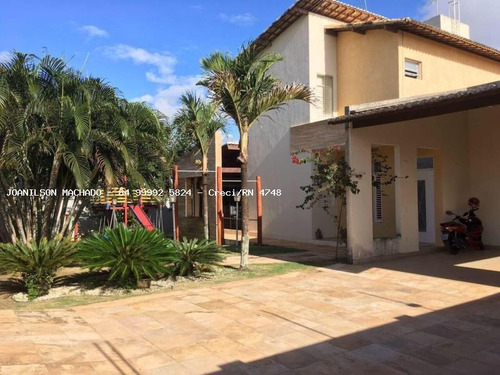 Casa Alto Padrão Para Venda Em Natal, Candelária/san Vale - Casa Em Via Pública, 3 Dormitórios, 3 Suítes, 5 Banheiros, 6 Vagas - Cas1296-m_2-1006066