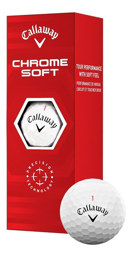 Pelotas Golf Callaway Chrome Soft (tubox3) | The Golfer Shop