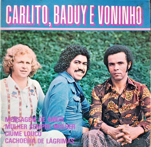 Lp Compacto Duplo Carlito Baduy E Voninho1976ler Descrição*! (Usado)