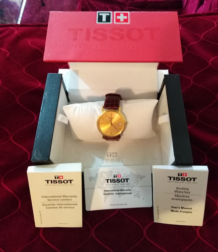 Fino Reloj Tissot Original Con Certificado De Compra