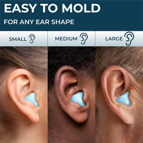 Pq Wax Ear Plugs For Sleeping, Swimming - 54 Noise Cancel...