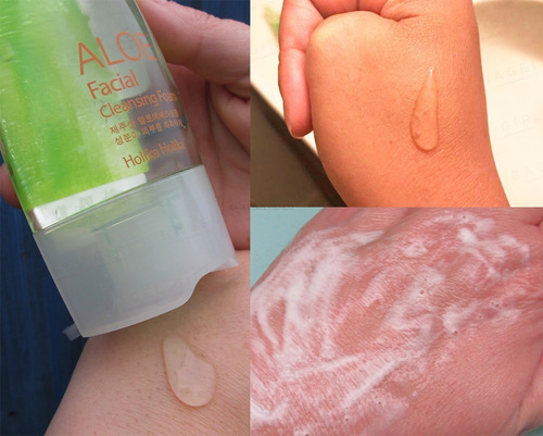 Espuma Facial Coreana De Aloe Vera Original Holika