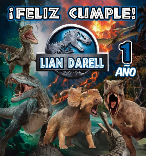 Lona Personalizada Para Cumpleaños 1x1m Varias Temáticas