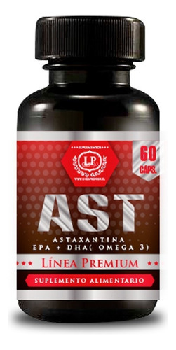 Ast ( Astaxantina + Omega 3) El Antioxidante Mas Poderoso. Sabor Capsulas