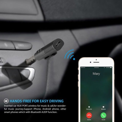 Imagen 4 de 6 de Receptor Bluetooth Adaptador 3.5mm Para Estéreos Parlantes