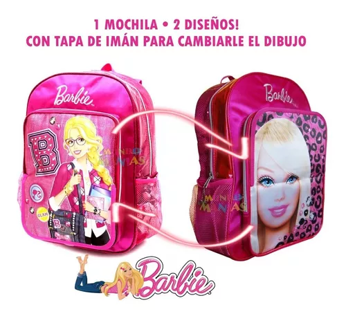 Mochila Barbie Gatitos Espalda 14 Pulgadas