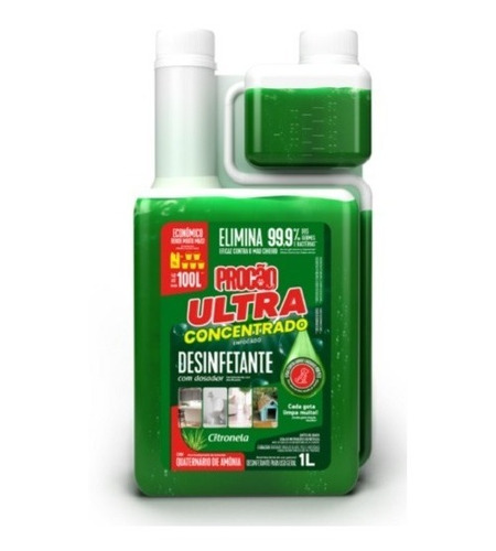 Kit Com 03 Ultra Desinfetante 1litro Procão