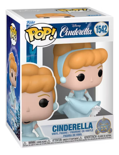 Funko Pop Disney Cinderella Colecionável Cinderela