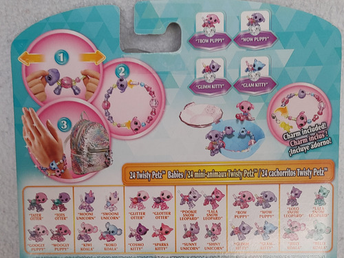 Twisty Petz 2puppy 2panda Spinmaster Mascotas Juguete