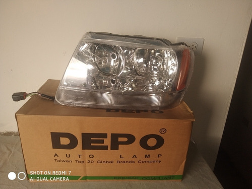 Faro Izquierdo Jeep Grand Cherokee 1999-2005 Depo