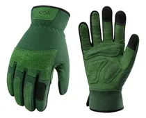 Comprar Vgo... 1 Par De Guantes De Jardineria De Cuero Sintetico Par