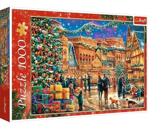 Puzzle Rompecabezas 1000 Piezas Trefl Navidad Town Square