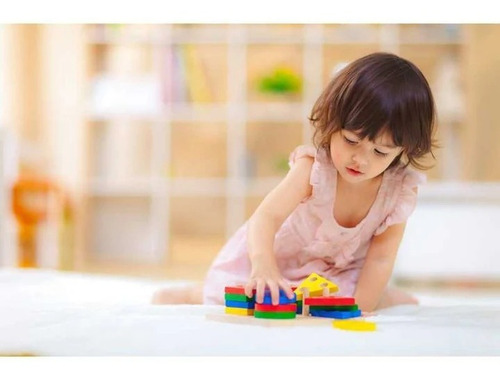 Juego Tablero Clasificación Geométrica Para Bebes Plan Toys