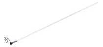 Comprar Antena Para Auto Tipo Latigo Fibra Regulable 2mts. Blanco